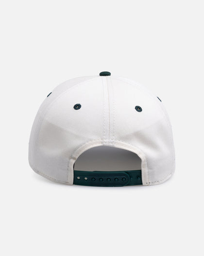 New Era Chicago White Sox 'Dark Green Chrome' 9FORTY A-Frame Snapback White/Green