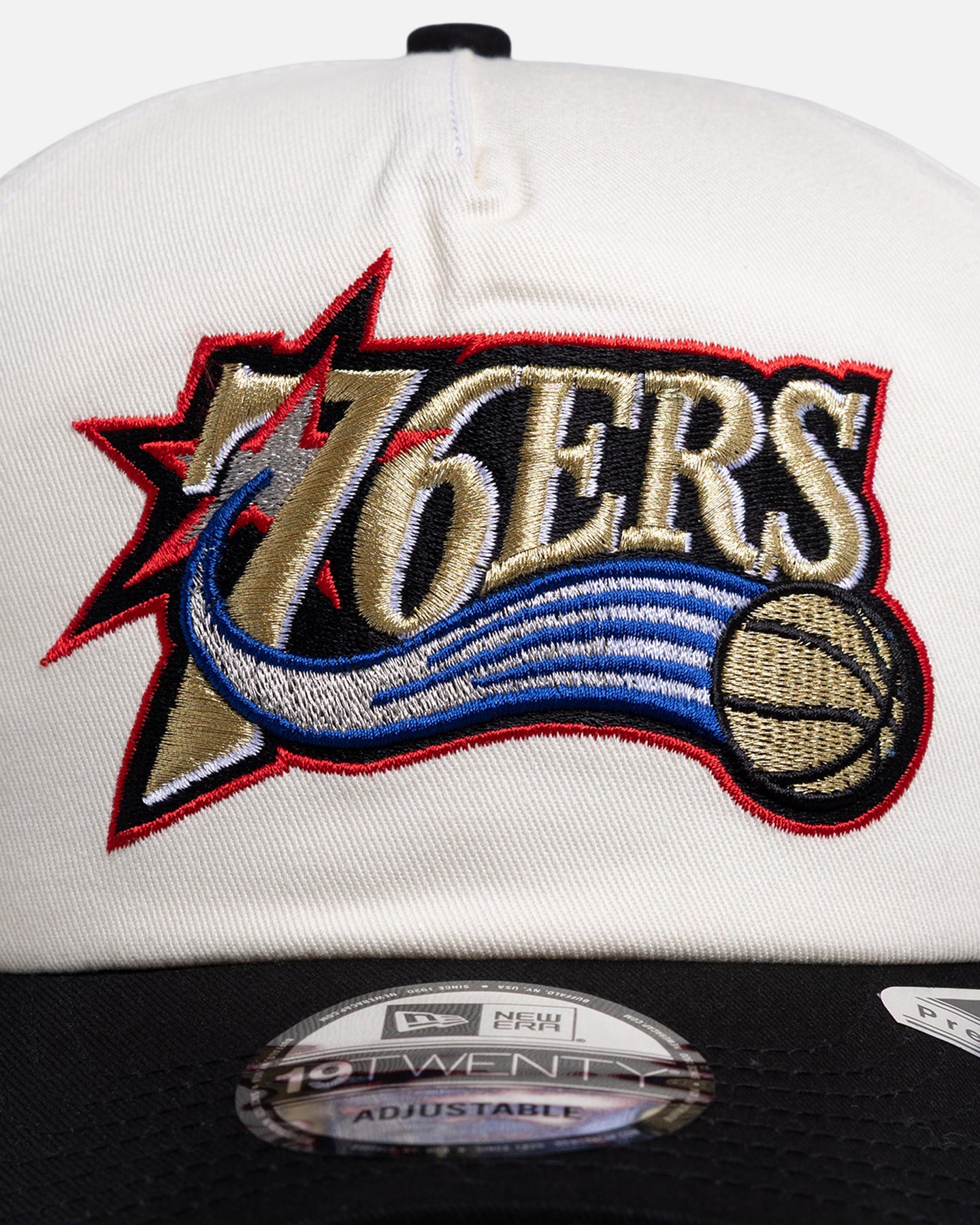 New Era Philadelphia 76ers 'Chrome White' 19TWENTY Snapback White