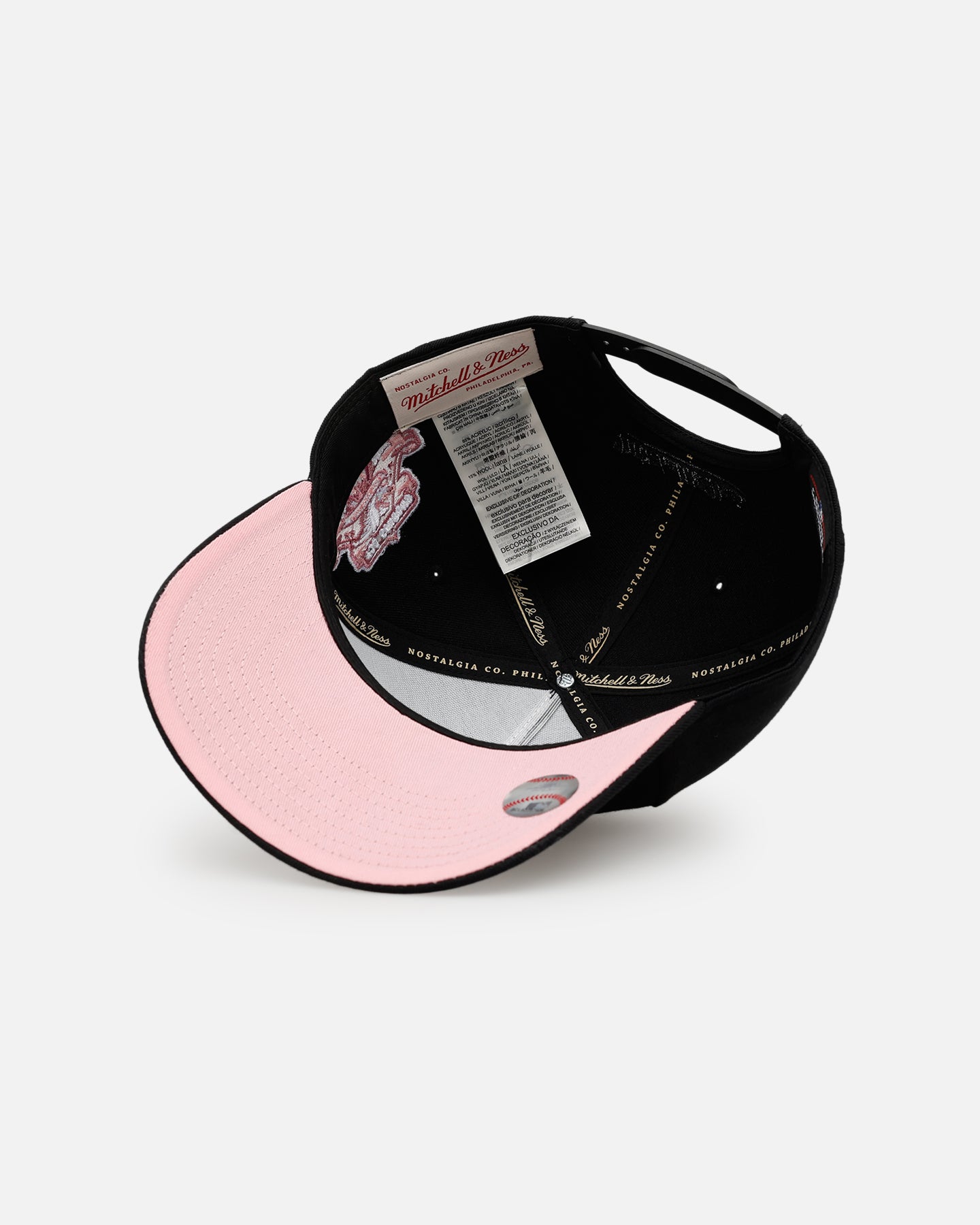 Mitchell & Ness Baltimore Orioles 'Pink Side Patch' Pro Pinch