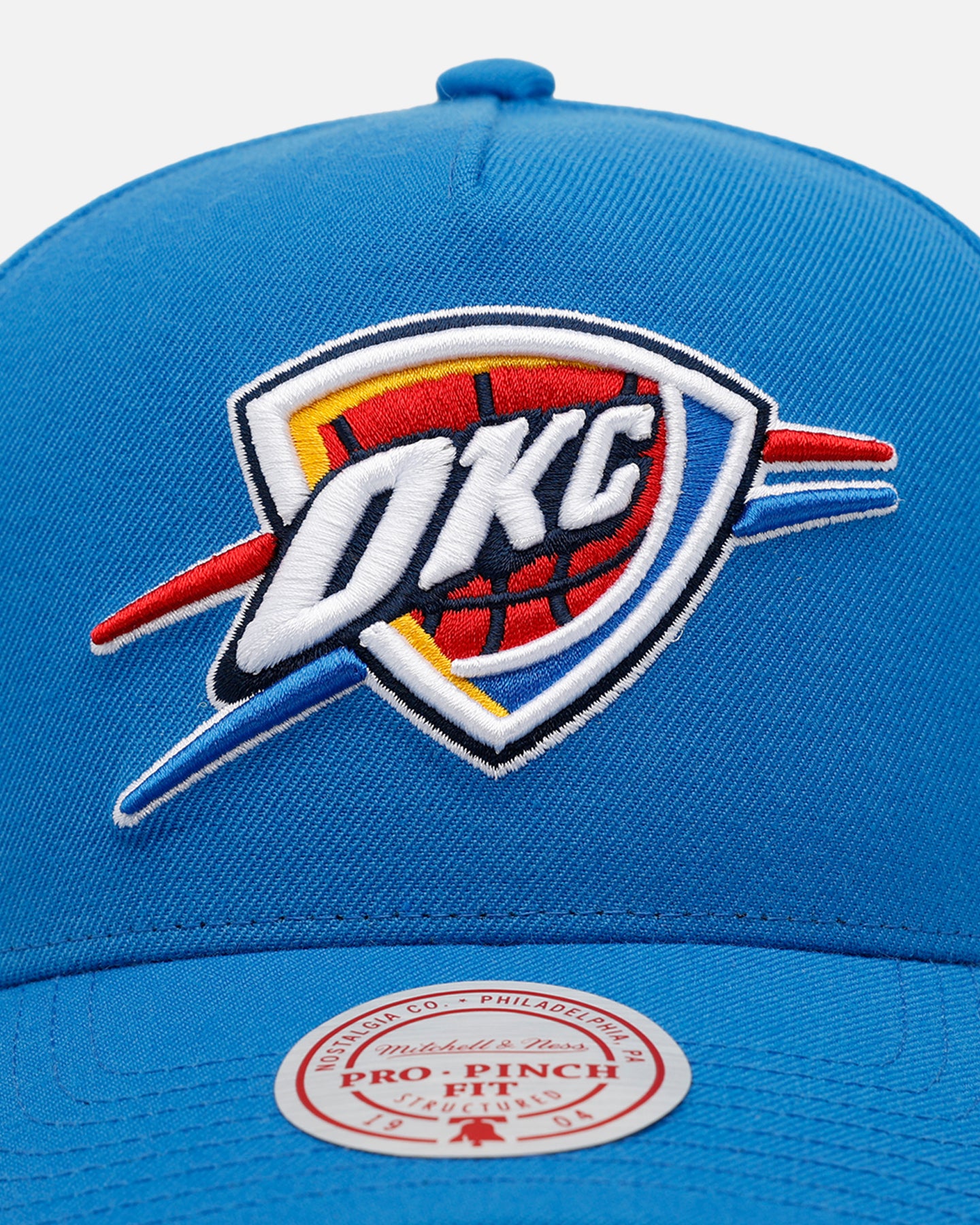 桃Moonz Mx USA旧キャップ Mitchell & Ness Oklahoma City Thunder 'Pink Side Patch' Pro Pinch