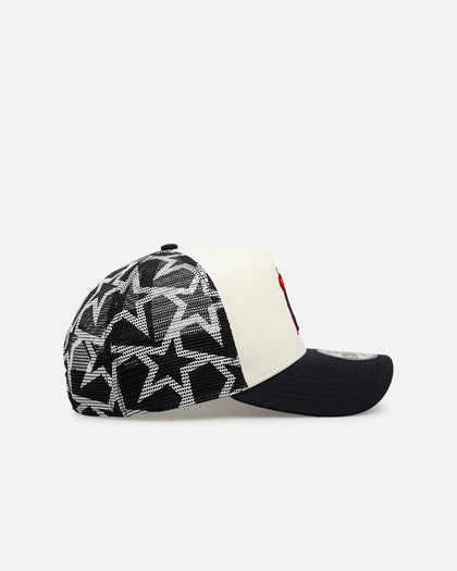 New Era Los Angeles Angels 'Forth Of July' 9FORTY A-Frame Snapback Chrome/Navy