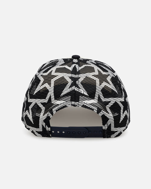 New Era Houston Astros 'Forth Of July' 9FORTY A-Frame Snapback Chrome/Navy
