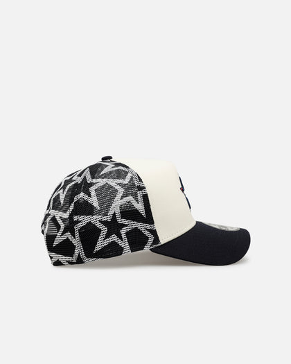 New Era Houston Astros 'Forth Of July' 9FORTY A-Frame Snapback Chrome/Navy