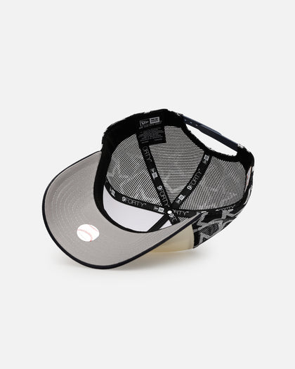 New Era Houston Astros 'Forth Of July' 9FORTY A-Frame Snapback Chrome/Navy