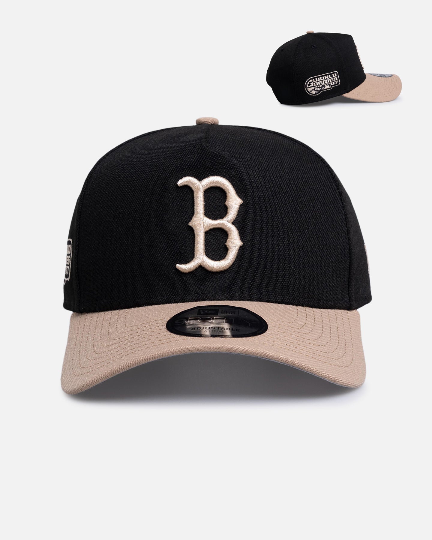 キャップ New Era Boston Red Sox 'Black Camel' 9FORTY A-Frame Snapback Black