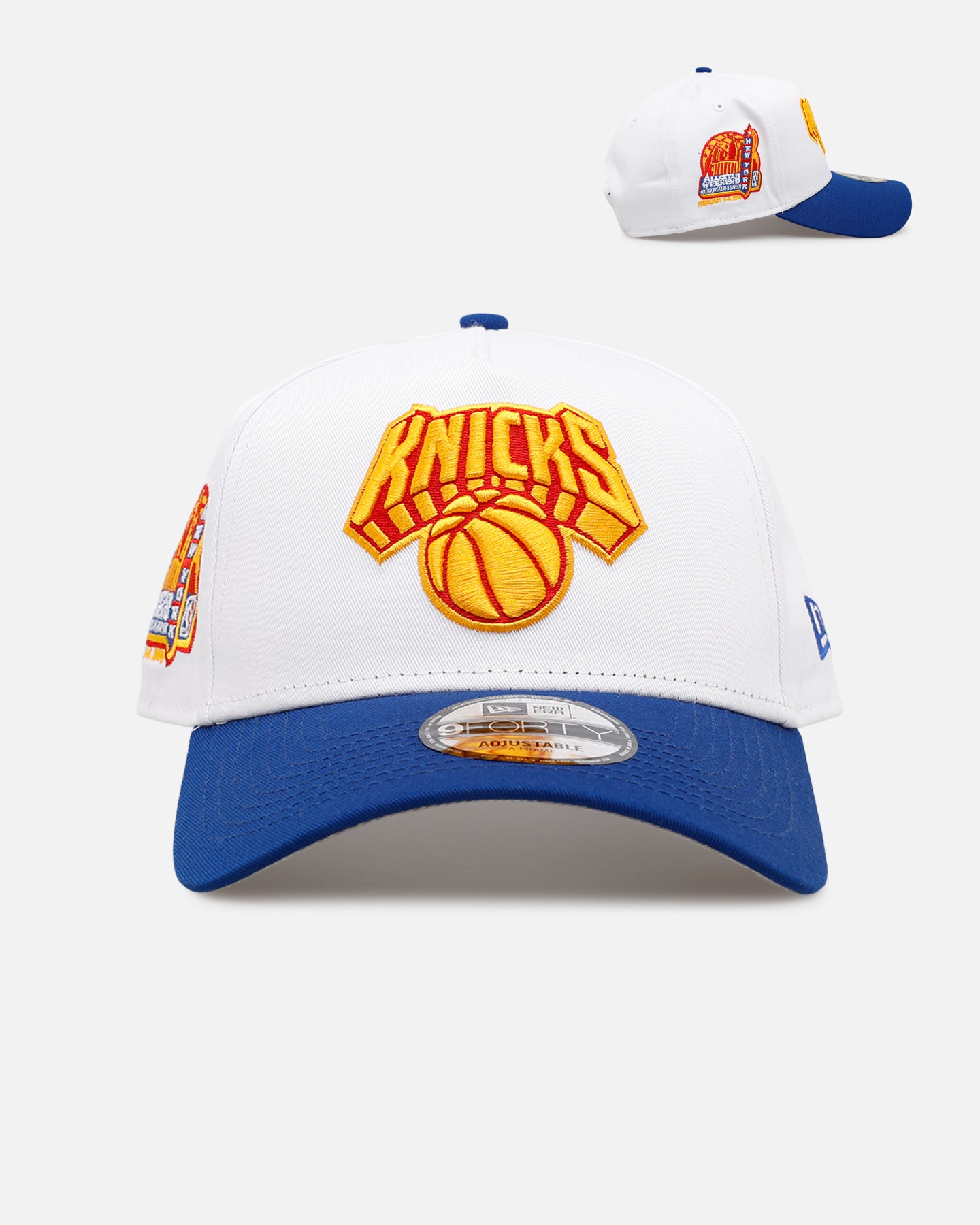 New Era New York Knicks 'Summertime' 9FORTY A-Frame Snapback White