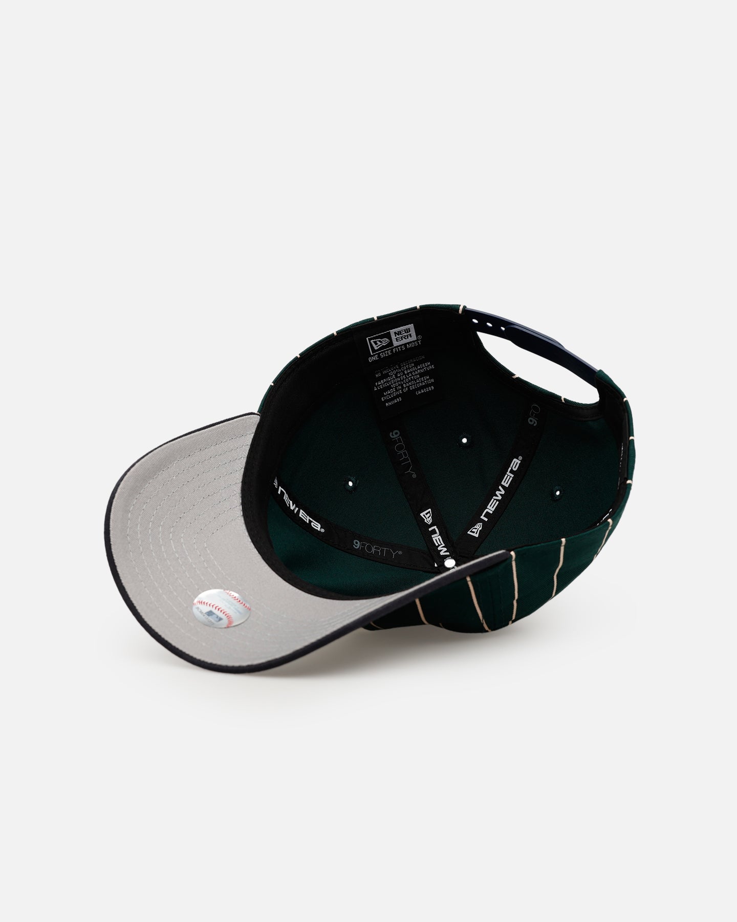New Era Boston Red Sox 'Pinstripe' 9FORTY A-Frame Snapback Dark