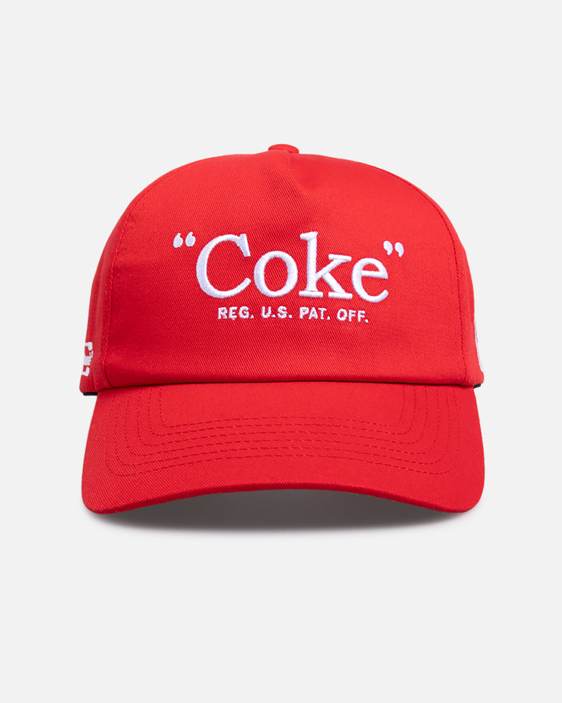 Coca-Cola ヘルメット 赤 Carre X Coca Cola Heritage Snapback Red | Culture Kings US