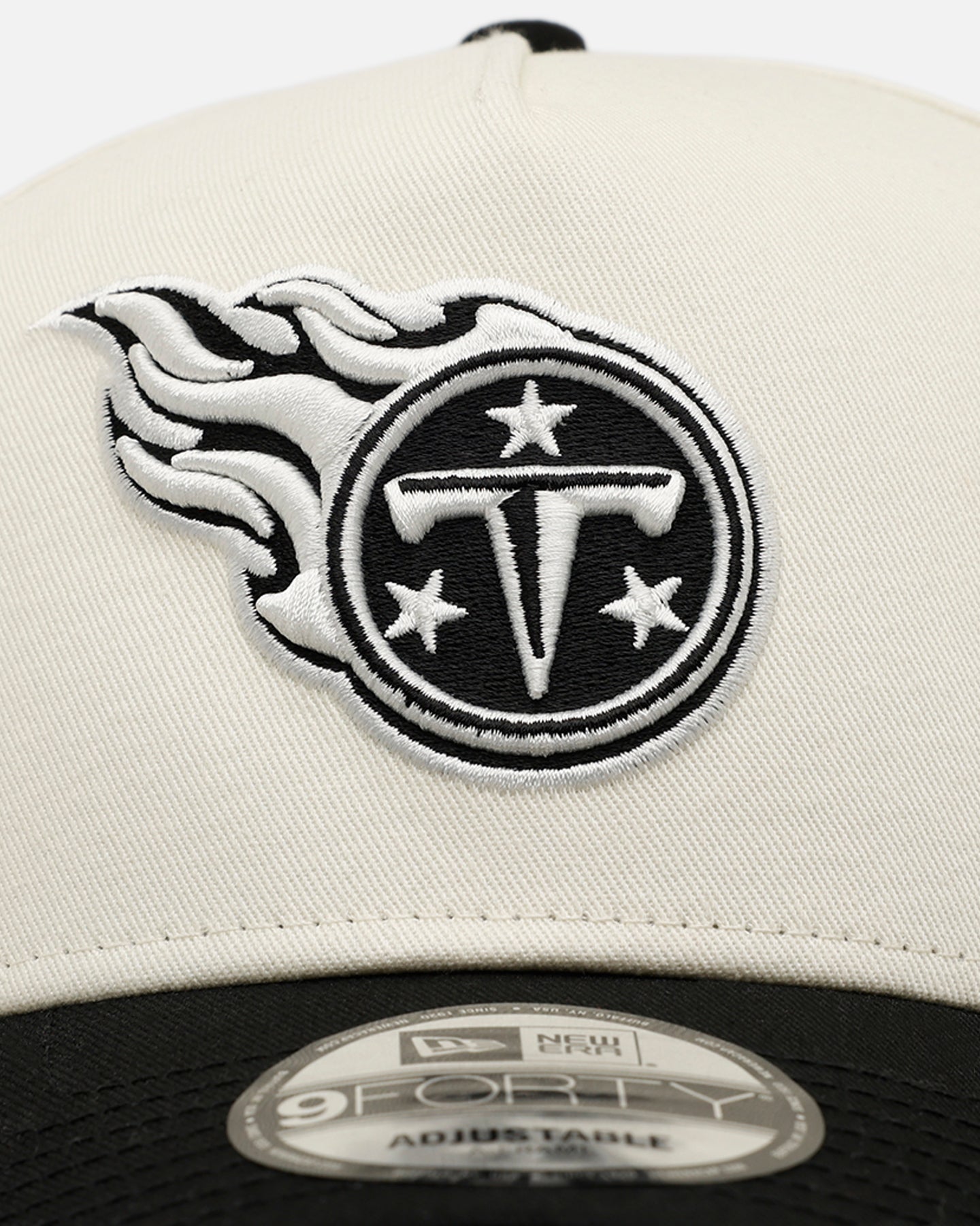 New Era Tennessee Titans 'Easy Chrome Black' 9FORTY A-Frame