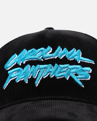 New Era Carolina Panthers 'NFL Kickoff Cord' 9FORTY A-Frame Snapback Official Team Color