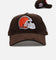 New Era Cleveland Browns 'NFL Kickoff Cord' 9FORTY A-Frame Snapback Official Team Color