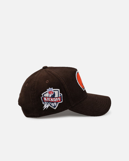 New Era Cleveland Browns 'NFL Kickoff Cord' 9FORTY A-Frame Snapback Official Team Color