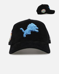 New Era Detroit Lions 'NFL Kickoff Cord' 9FORTY A-Frame Snapback Official Team Color