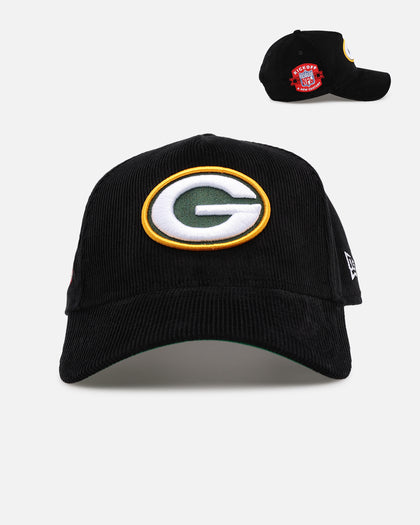 New Era Green Bay Packers 'NFL Kickoff Cord' 9FORTY A-Frame Snapback Official Team Color