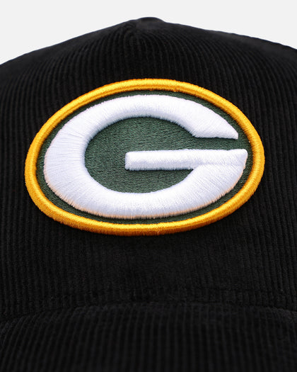 New Era Green Bay Packers 'NFL Kickoff Cord' 9FORTY A-Frame Snapback Official Team Color