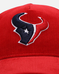 New Era Houston Texans 'NFL Kickoff Cord' 9FORTY A-Frame Snapback Official Team Color