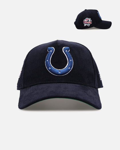 New Era Indianapolis Colts 'NFL Kickoff Cord' 9FORTY A-Frame Snapback Official Team Color