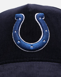 New Era Indianapolis Colts 'NFL Kickoff Cord' 9FORTY A-Frame Snapback Official Team Color
