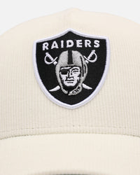 New Era Las Vegas Raiders 'NFL Kickoff Cord' 9FORTY A-Frame Snapback Official Team Color