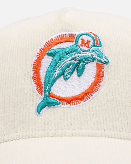 New Era Miami Dolphins 'NFL Kickoff Cord' 9FORTY A-Frame Snapback Official Team Color
