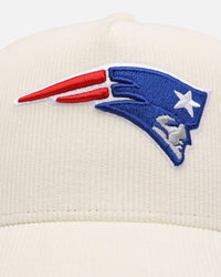 New Era New England Patriots 'NFL Kickoff Cord' 9FORTY A-Frame Snapback Official Team Color