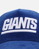 New Era New York Giants 'NFL Kickoff Cord' 9FORTY A-Frame Snapback Official Team Color