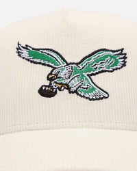 New Era Philadelphia Eagles 'NFL Kickoff Cord' 9FORTY A-Frame Snapback Official Team Color