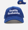 New Era Seattle Seahawks 'NFL Kickoff Cord' 9FORTY A-Frame Snapback Official Team Color