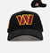 New Era Washington Commanders 'NFL Kickoff Cord' 9FORTY A-Frame Snapback Official Team Color