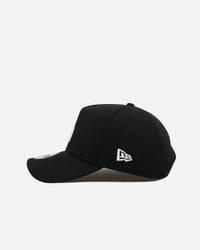 Saint Morta x New Era Logo 9FORTY A-Frame Snapback Black/White