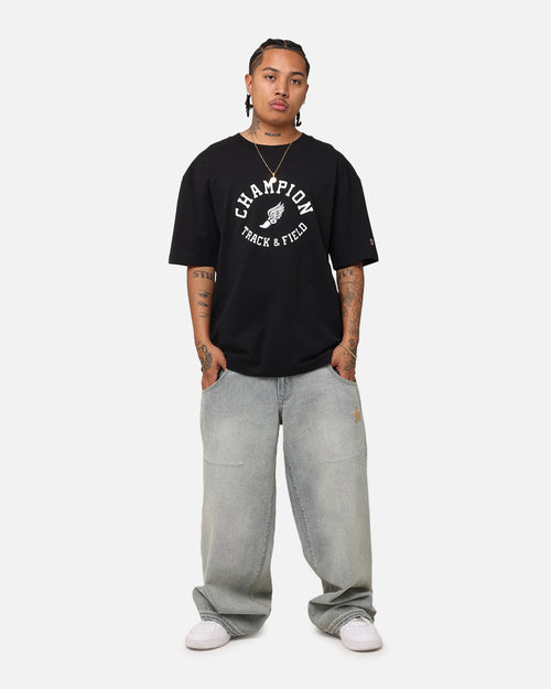 Champion Heritage Collegiate Track And Field T-Shirt Black