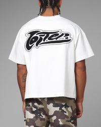 Loiter Jet Stream Chenille T-Shirt Off White