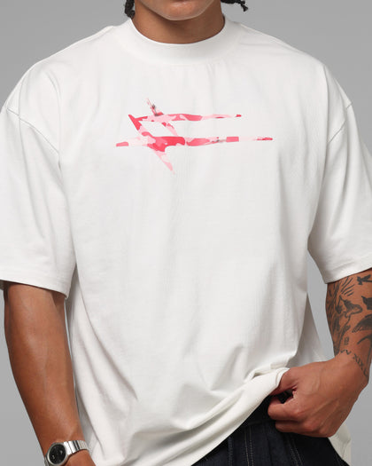 Loiter Digi Camo T-Shirt Off White/Pink