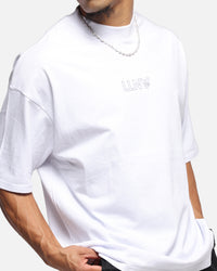 The Anti Order Azero Stencil Mock Neck T-Shirt White