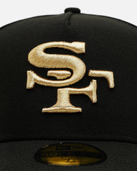 New Era San Francisco 49ers 'Black And Team Color' 59FIFTY Fitted Black/Official Team Color