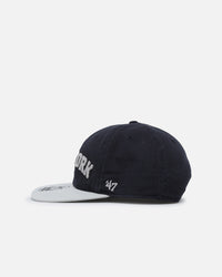 47 Brand New York Yankees 'The City Block Collection' Club Legacy '47 Captain Snapback Navy
