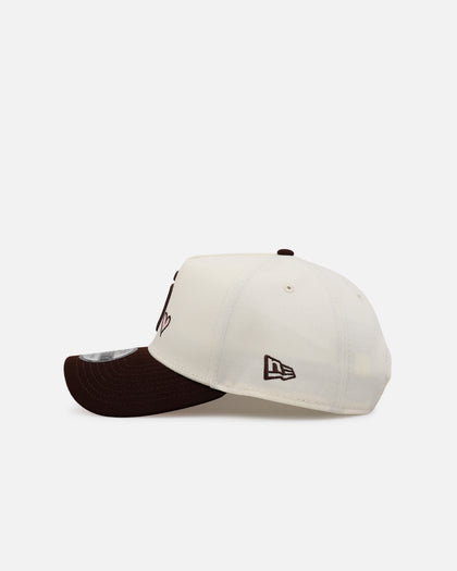 New Era San Diego Padres 'Pink Satin Hearts Walnut' 9FORTY A-Frame Snapback Chrome/Walnut