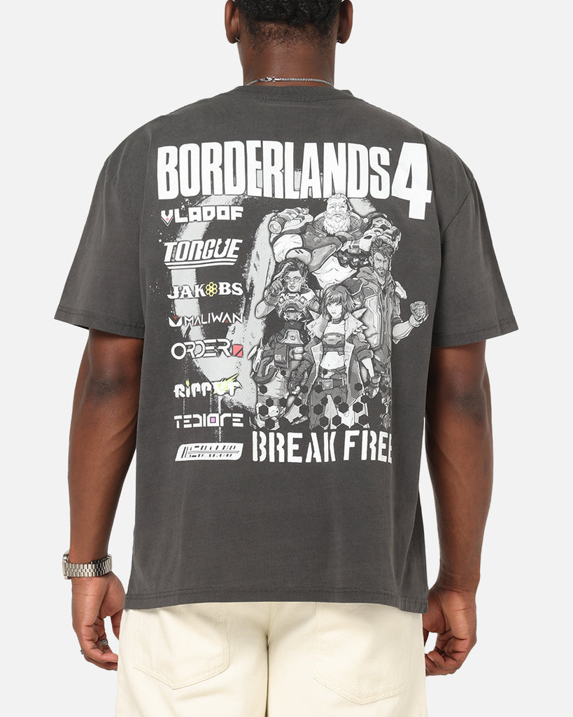 73Studio X Borderlands 4 Break Free T-Shirt Black Wash | Culture