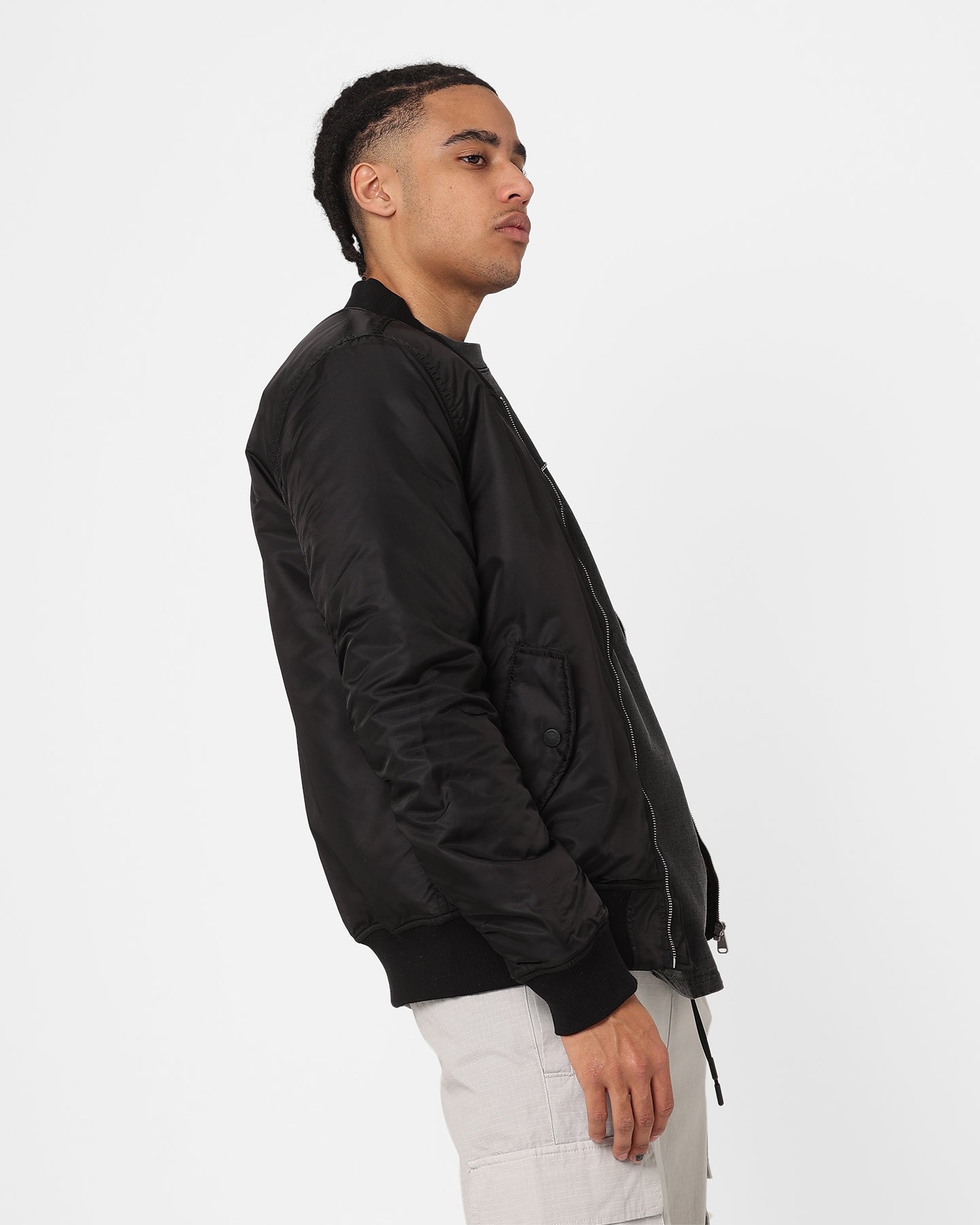 Carré C-47 Bomber 2.0 Jacket Black | Culture Kings US
