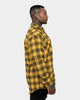 Saint Morta Flow Long Sleeve Flannel Shirt Yellow/Black