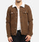 Saint Morta Sherpa Denim Jacket Vintage Brown
