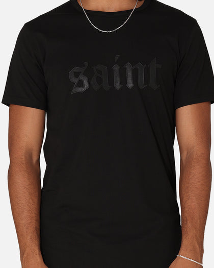 Saint Morta Cambronne El Duplo SS Tee Black/Black