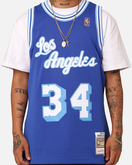 Mitchell & Ness Los Angeles Lakers Shaquille O'Neal '96-'97 #34 Swingman Jersey Royal