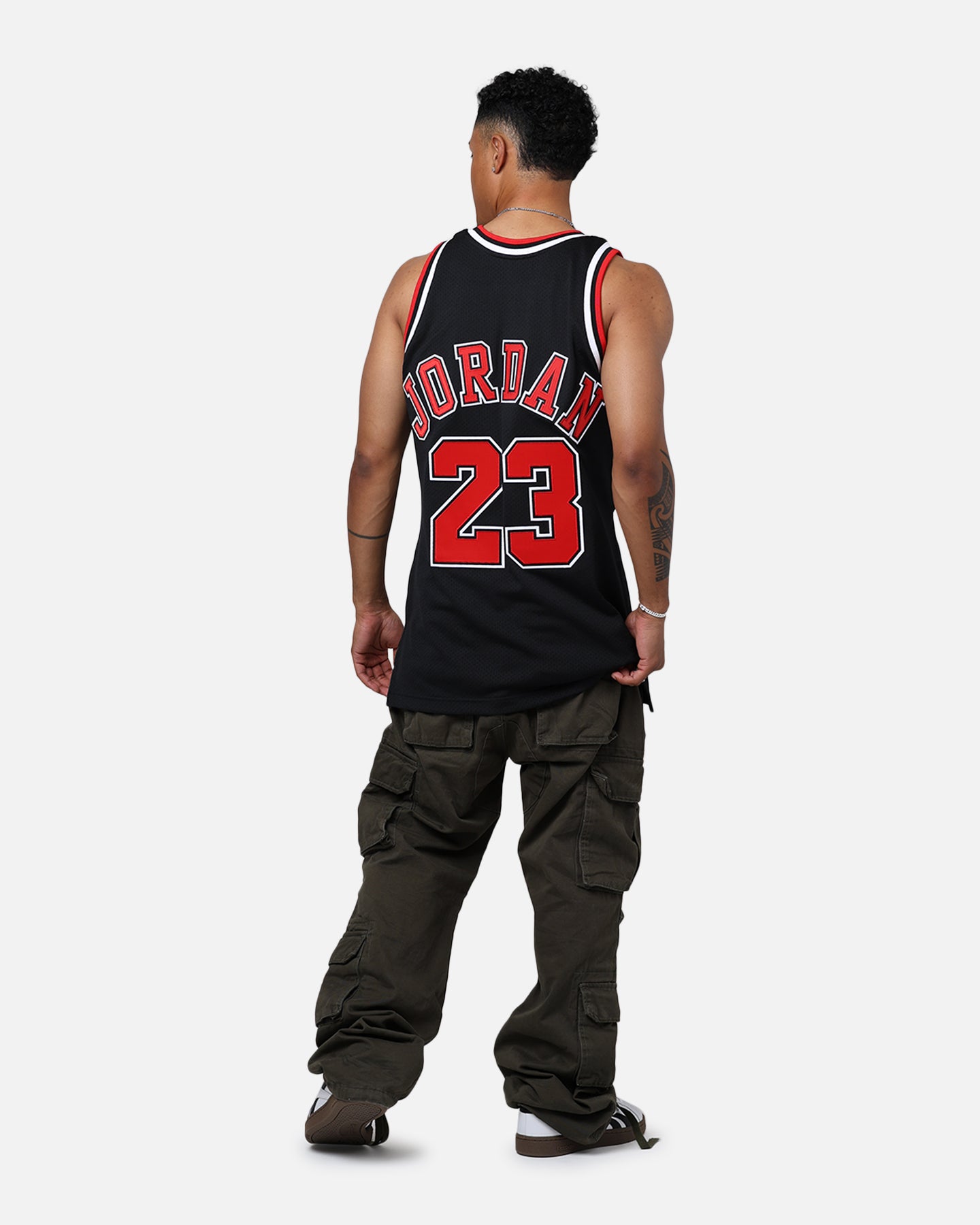 ウェア MITCHELL & NESS MICHAEL JORDAN #23 100% Authentic Michael Jordan Mitchell Ness 97 98 Bulls Jersey