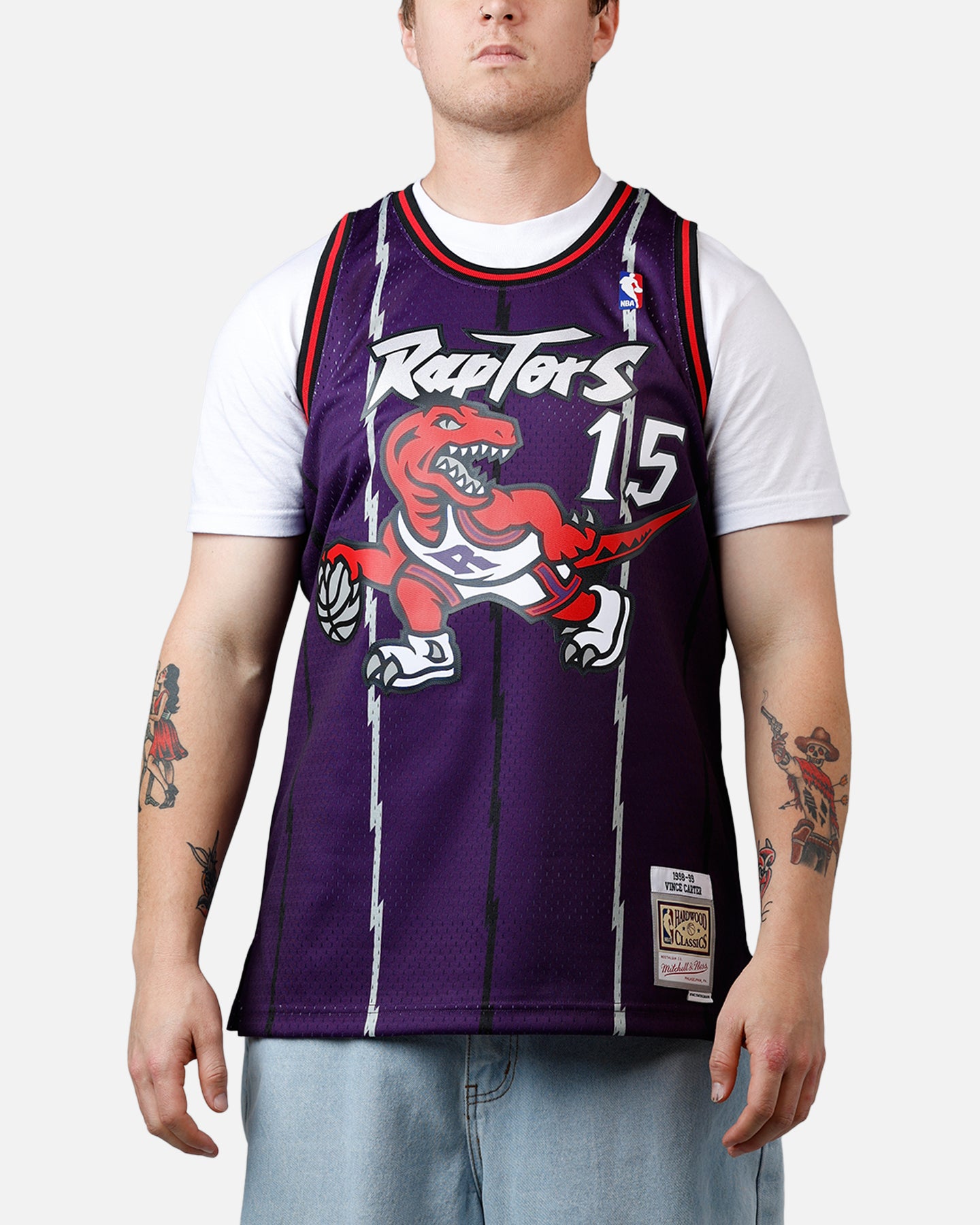 Mitchell & Ness Toronto Raptors Vince Carter #15 Road 98-99