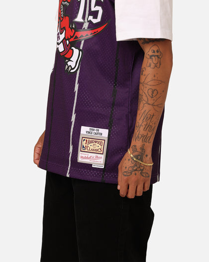 Mitchell & Ness Toronto Raptors Vince Carter '98-'99 #15 Swingman Jersey Purple