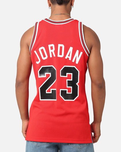 Mitchell & Ness Chicago Bulls Michael Jordan #23 84'-85' Authentic NBA Jersey Red