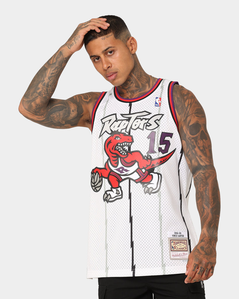 Mitchell & Ness Toronto Raptors Vince Carter #15 Swingman Jersey White | Culture Kings US Mitchell & Ness Toronto Raptors Vince Carter #15 Swingman Jersey White | Culture Kings US