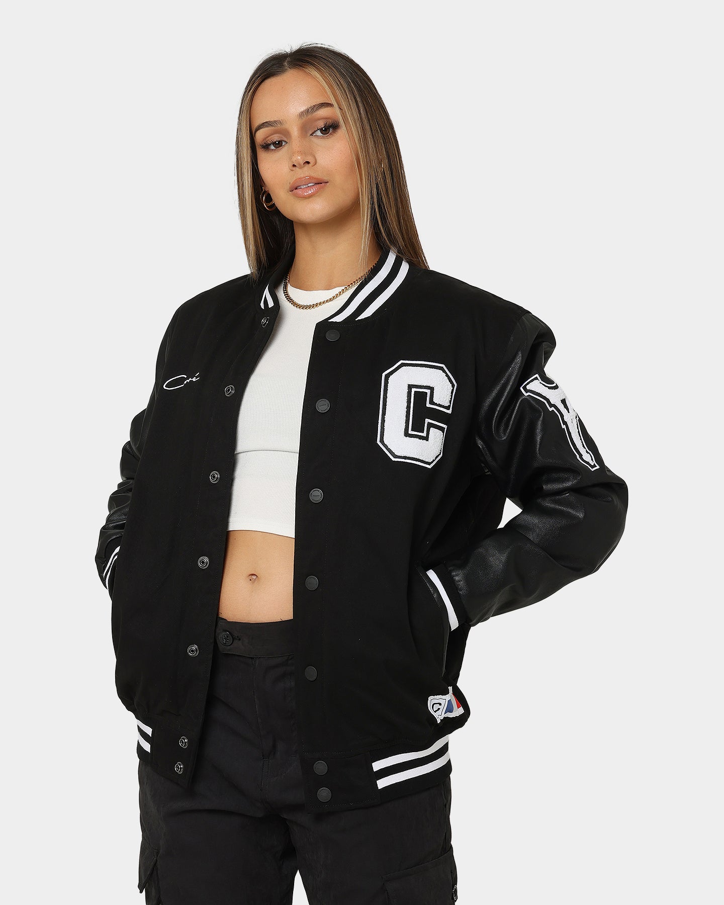 Carré MVP Varsity Jacket Black | Culture Kings US