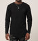 Saint Morta Men's Icon Waffle Long Sleeve T-Shirt Black/Black